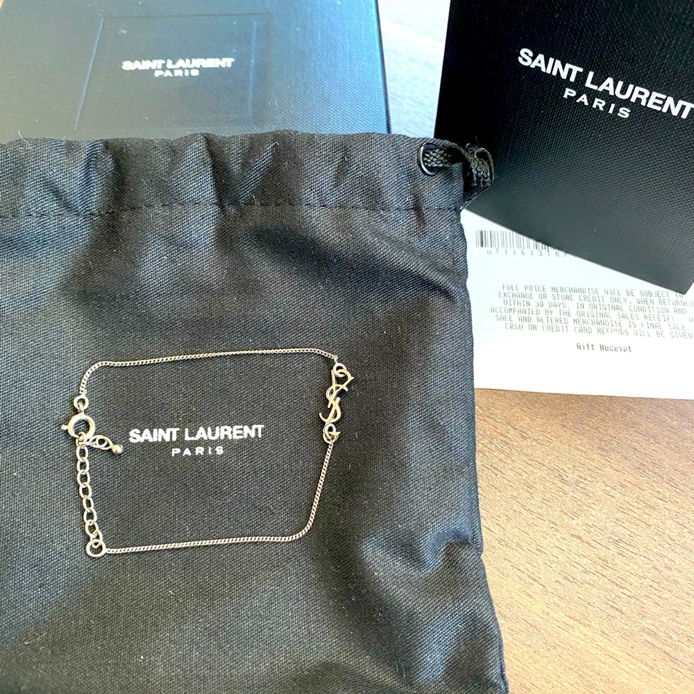 NIB Monogram Yves Saint Laurent Bracelet